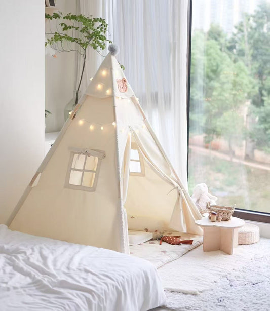 Indian children indoor play house tent with lights