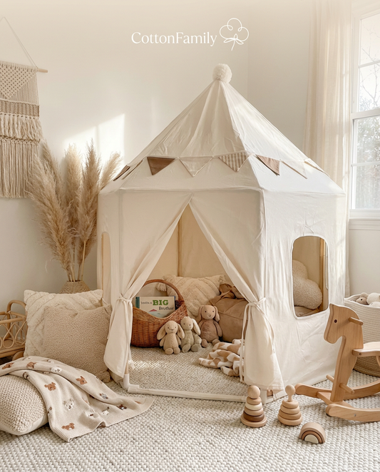 Children's indoor play house tent